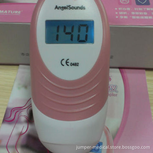 Fetal Doppler Monitor, CE Certified, with LCD Display, Loudspeaker in Bottom, CE, FDA, New for BabyNew